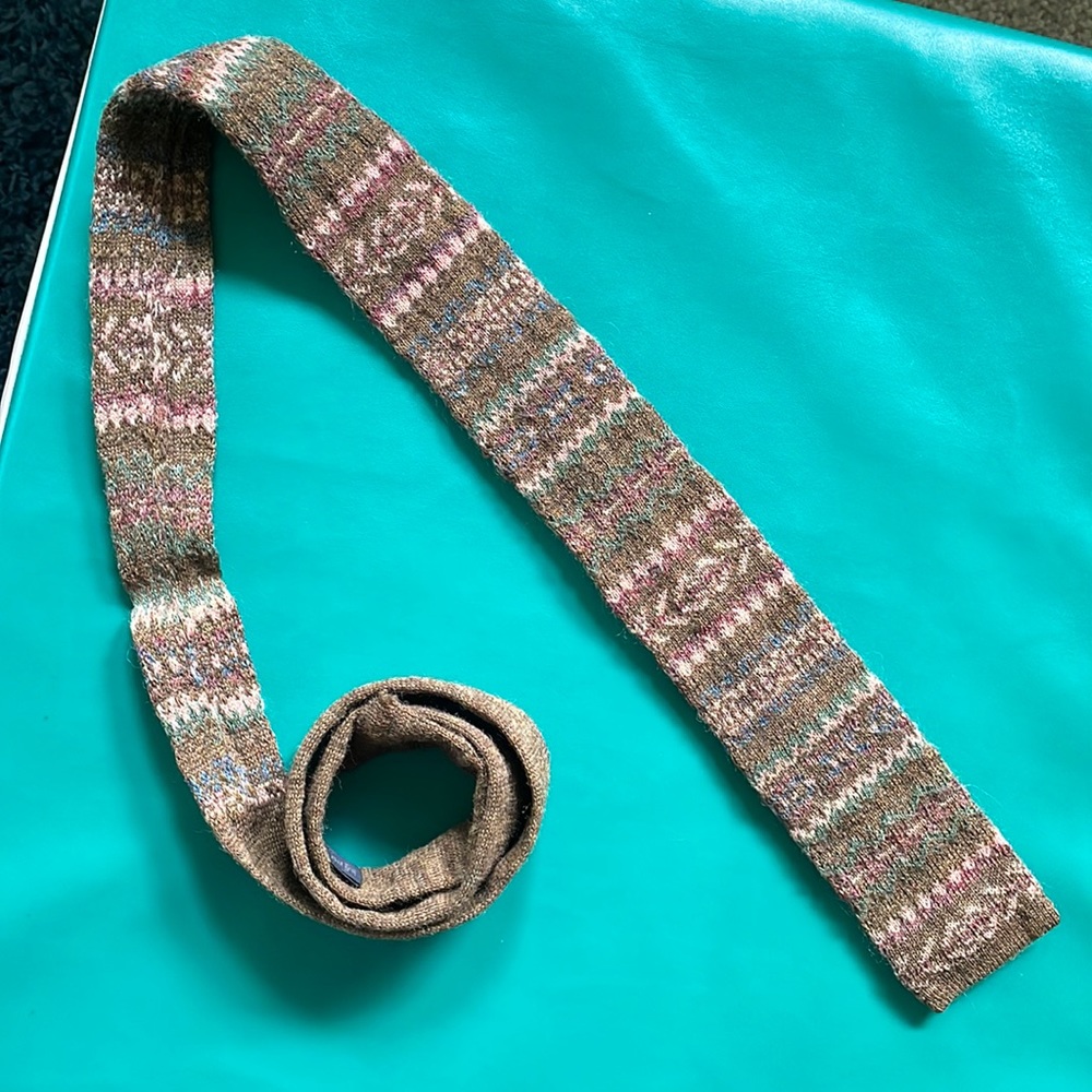 Lands’ End Wool Straight Tie